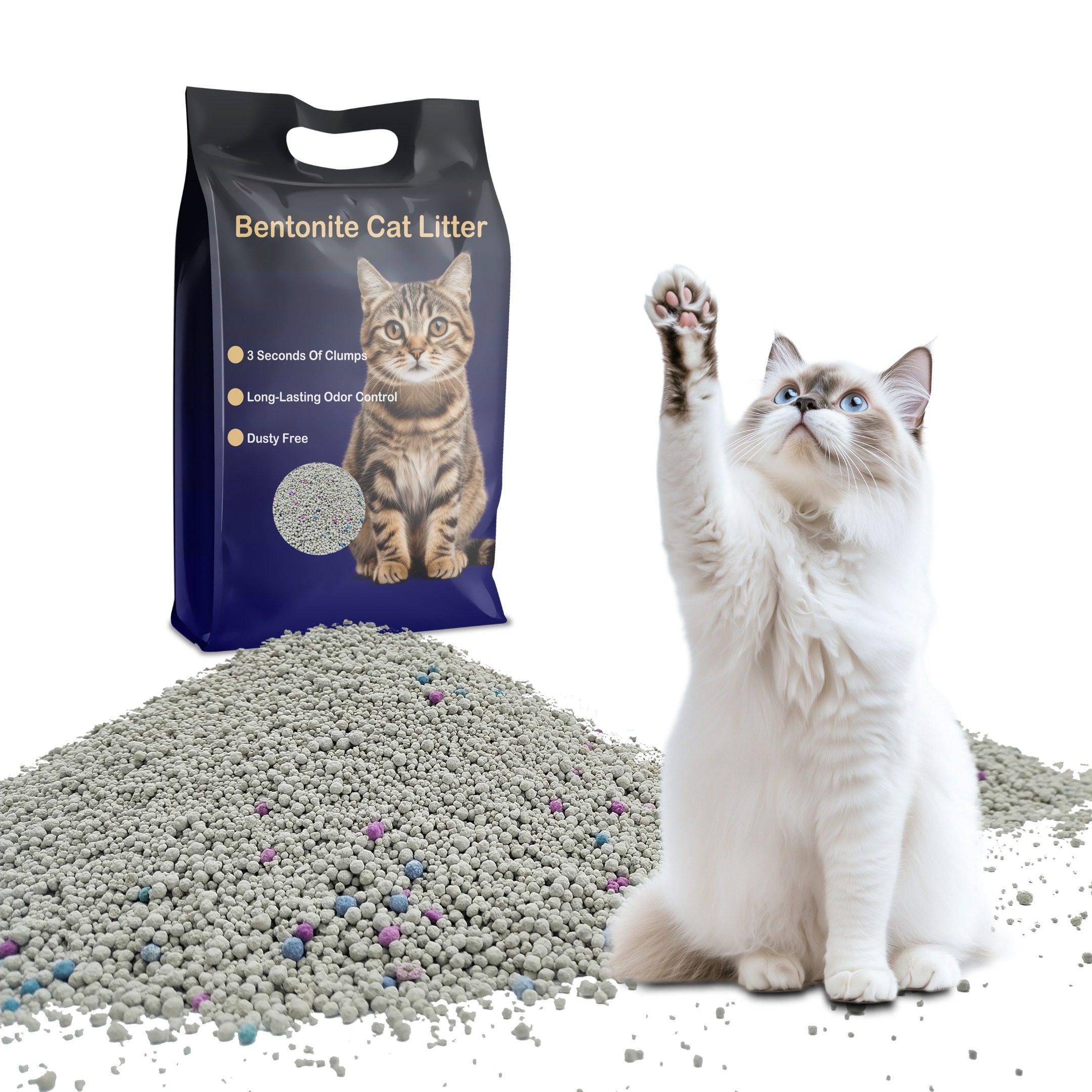 Super Clumping Bentonite Cat Litter